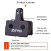 ZTTO MS-11C Semi-Metallic Resin Disc Brake Pads 2 Pairs for Mountain Bike - 4