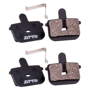 ZTTO MS-11E Semi-Metallic Resin Bike Disc Brake Pads, 2 Pairs - 1
