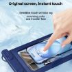 Waterproof Cell Phone Bag IPX8 30m Touch Screen Case - Navy Blue - 9