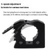 Car Quick-Fix Adjustable Rubber Clamp, 4 Red & 4 Black Clips - 5