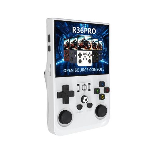 Portable Open Source GBA/FC Arcade Handheld Console, 128G, White - 1