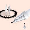 Xiaomi Smart Pen 2nd Gen Replacement Tip with Cap - Transparent Nib - 2