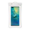 White TPU Dual Airbag Floating Waterproof Phone Pouch for Diving & Swimming - 1