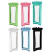 White TPU Dual Airbag Floating Waterproof Phone Pouch for Diving & Swimming - 3