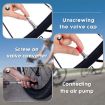 ZTTO 10pcs Presta to Schrader Valve Converter Kit for Mountain Road Bikes - 5