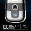 Portable Mini Dual Head Electric Shaver - LCD, Waterproof, USB-C Rechargeable - 6