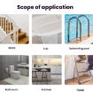 PEVA Glow-in-the-Dark Anti-Slip Stickers 12pcs for Bathroom/Stairs/Floor - 6