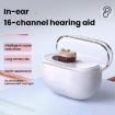 Invisible In-Ear Hearing Aids - Sound Amplifier for Elderly (Red) - 2