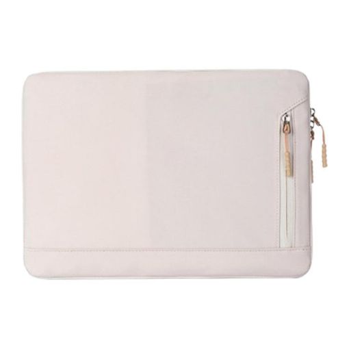 Beige 13/13.3 Inch Laptop Bag for Women - Portable iPad Case - 1