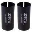 ZTTO Bicycle Seat Post Conversion Sleeve 30.9-31.6mm 2pcs (Black) - 1