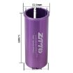 ZTTO Bicycle Seat Post Conversion Sleeve 27.2-30.9mm 2pcs Purple - 2
