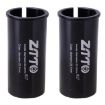 ZTTO Bicycle Seat Post Conversion Sleeve 22.2-25.4mm 2pcs (Black) - 1