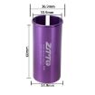 ZTTO Bicycle Seat Post Conversion Sleeve 33.9-34.9mm 2pcs Purple 018 - 2