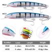 HENGJIA MI225 16cm 30g Deep Diving Mino Fishing Lure, Color No.5 - 5