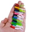 HENGJIA SO192 4.8cm Vegetable-Head Tube Lure 20pcs Pack, Style 15# Bait - 5