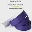 FMFXTRA F233 Black Road Bicycle Handlebar Strap PU Shock-Absorbing Tape - 5