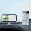 Slate Gray Magnetic Folding Car Phone Holder for Navigation - 7