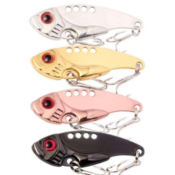 HENGJIA 5.5CM-11G Metal Lure, 4 Colors, Freshwater & Saltwater Bait - 1