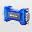 DTECH RS232 to RS485 Converter with Surge Protection - Opto-Isolated - 8