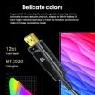 DTECH DT-HF8005 8K 60Hz HDMI 2.1 Fiber Optic Cable 10m for PS5 Xbox - 7