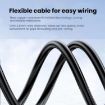 DTECH DT-HF8005 8K HDMI 2.1 Fiber Optic Cable 20m for PS5, Xbox, Home Theater - 5