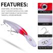 PROBEROS DW627 17cm/32g Long-Distance Casting Minnow Lure Bionic Bait - 7