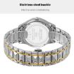 SKMEI Women's Quartz Watch, Silver Case, Gray Dial, Diamond, Waterproof - 7
