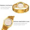 SKMEI 2479 Men's Gold Business Casual Chronograph Electronic Watch - 9
