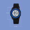 SKMEI 2429 Youth Electronic Outdoor Sports Watch - Black - 6
