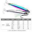 PROBEROS LF144 30g Zinc Alloy Lure for Long-Distance Casting - Colorful - 6