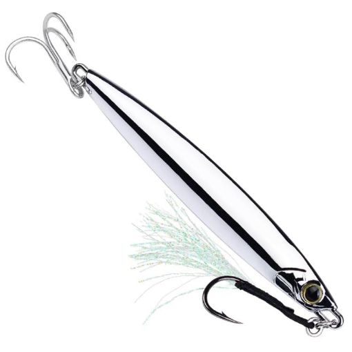 60g PROBEROS LF144 Zinc Alloy Lure for Long-Distance Casting (Silver) - 1