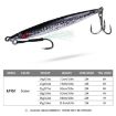 28G PROBEROS LF151 Sinking Lure 3D Fast-Draw Sea Fishing Hook - 5