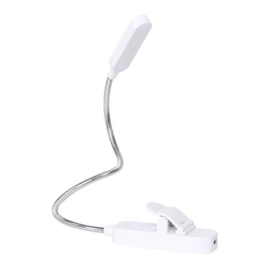 USB Rechargeable Hose Clip Book Light - 8LED Adjustable Brightness Lamp - 1