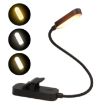 USB Rechargeable Hose Clip Book Light - 8LED Adjustable Brightness Lamp - 2