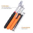 Telescopic Magnetic Picker Rod 2LB Metal Auto Repair Tool - Red - 5