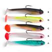 PROBEROS DW6092N6B 5pcs T-Tail Lua Soft Lure Single Hook Bait Set - 2