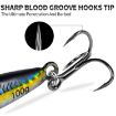 PROBEROS LF153 3D Sea Fishing Lure - 80G Fast Twitch, Long Casting Bait - 6