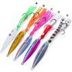 100G PROBEROS LF159 Luminous Squid Hook Bionic Bait Iron Plate - 3