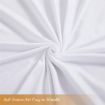White 180x80cm Arch Fabric Cover U Shape Spandex Stretch Cloth for Events - 4