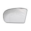 Mercedes-Benz W203/W211 Rearview Mirror Lens 2000-2006 Left White - 1