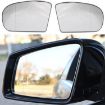 Mercedes-Benz W203/W211 Rearview Mirror Lens 2000-2006 Left White - 2