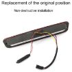 Chevrolet Silverado 1999-2006 LED Third Brake Light Black White - 4
