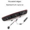 Chevrolet Silverado 1999-2006 LED Third Brake Light Black White - 5