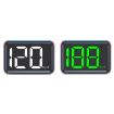 X1 Smart HUD Car GPS Speed Display - HD Head-up Display KM/H (Green) - 2