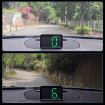 X1 Smart HUD Car GPS Speed Display - HD Head-up Display, MPH, White - 9