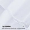 White Elastic Spandex Table Cover for Hotel Wedding, 80cm Round - 8