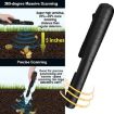 Waterproof Handheld Metal Detector - IP67 Outdoor Treasure Hunter (Orange) - 4