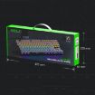 iMICE GK-800 87-Key USB Wired RGB Mechanical Keyboard - Black - 7