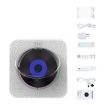Kecag KC-807 Wall-mounted Retro Bluetooth CD Player, EU Plug, Black - 3
