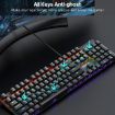 iMICE GK-600 USB Wired RGB Mechanical Gaming Keyboard with Hand Rest - 2